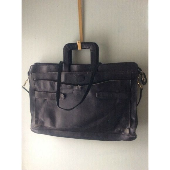 vintage Kluge Leather soft briefcase attache case - Picture 1 of 11